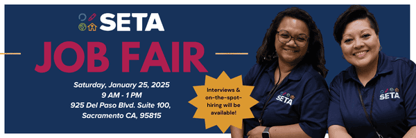 SETA Job Fair Banner