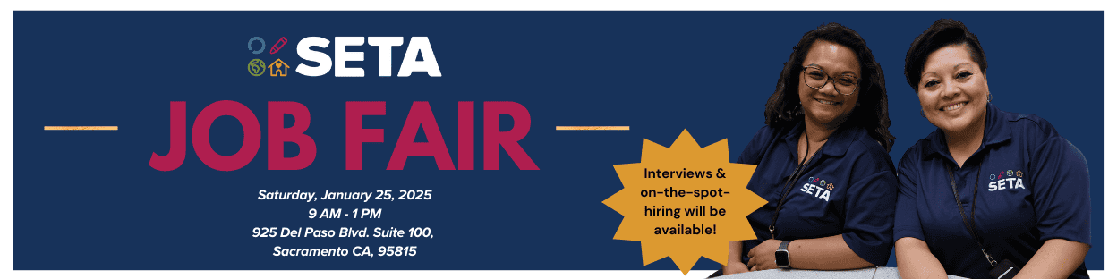 SETA Job Fair Banner