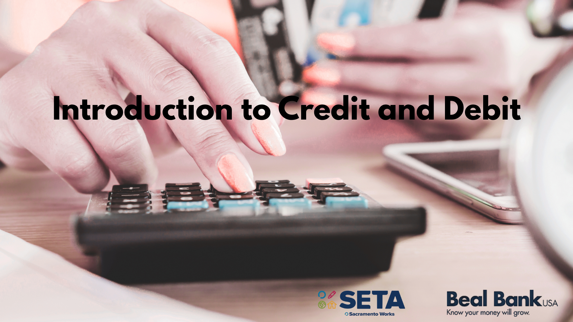 Credit and Debit workshop