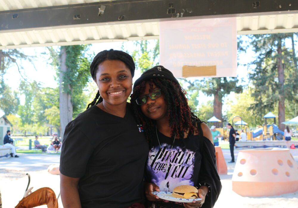 LeAndra and her daughter