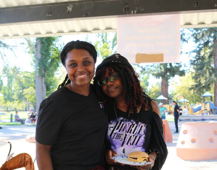 LeAndra and her daughter