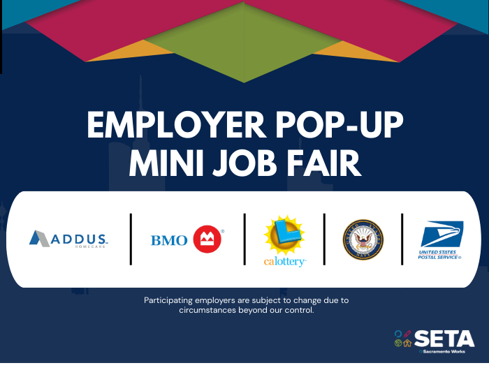 Employer Pop-up Mini Job Fair
