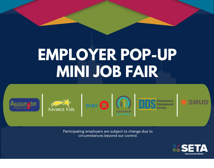 Employer Pop-up Mini Job Fair